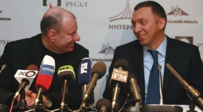 Владимир Потанин и Олег Дерипаска заморозили свой конфликт. Фото: Павел Смертин, "Норильский Никель"
