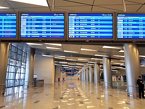 Новый терминал А позволит вывести пропускную способность Внуково к 2015 году на уровень 18-20 миллионов пассажиров в год. Фото: РИА Новости