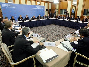 Российский премьер Владимир Путин сегодня проведет 24-е заседание Консультативного совета по иностранным инвестициям. Фото: РИА Новости