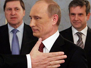 Владимир Путин посетил Украину с официальным визитом, который прошел не по плану. Фото: AP