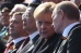 Владимир Путин и Ангела Меркель на трибунах перед началом парада. Фото: РИА Новости