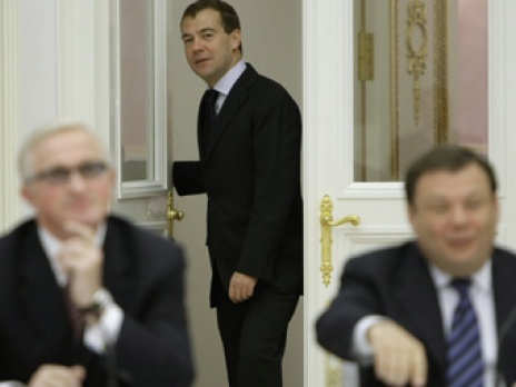 Дмитрий Медведев на встрече с представителями предпринимательского сообщества России. Фото: РИА Новости