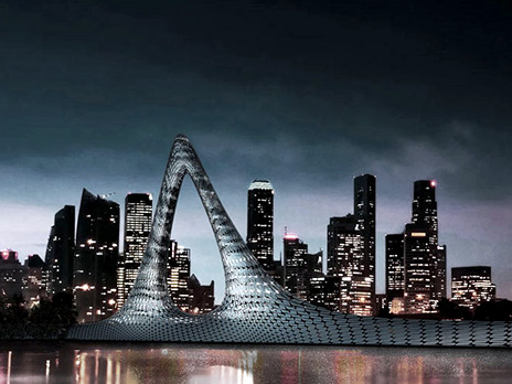 Нереализованный пока проект «шелкового пути». Фото: inhabitat.com