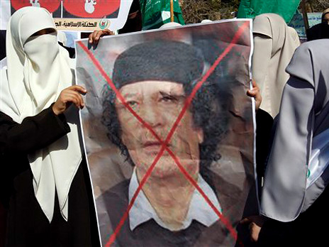 Муаммар Каддафи не контролирует положение на значительной части территории Ливии. Фото: AP