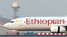 Boeing 737 государственной авиакомпании Ethiopian Airlines до аварии. Фото: AFP