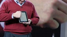 Исполнительный директор Microsoft Стив Баллмер в присутствии партнеров компании пообещал, что в ближайшие нескольких месяцев Microsoft наводнит рынок планшетными компьютерами, работающими под ОС Window 7. Фото: AP