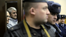 Михаил Ходорковский и Платон Лебедев на заседании суда. Фото: РИА Новости
