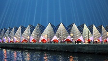 Спортивно-концертный комплекс Baku Crystal Hall, где пройдет финал конкурса «Евровидение 2012». Фото: РИА Новости